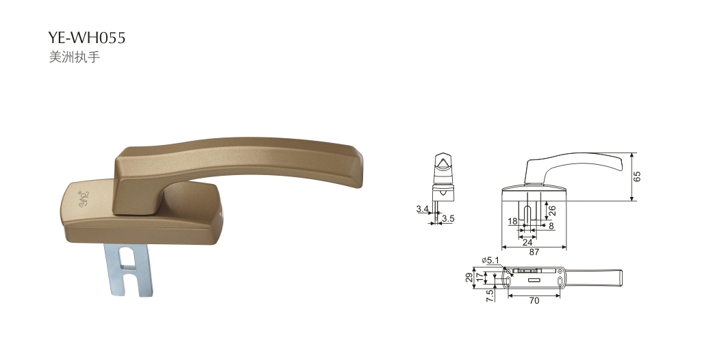 上海门窗五金YE-WH055