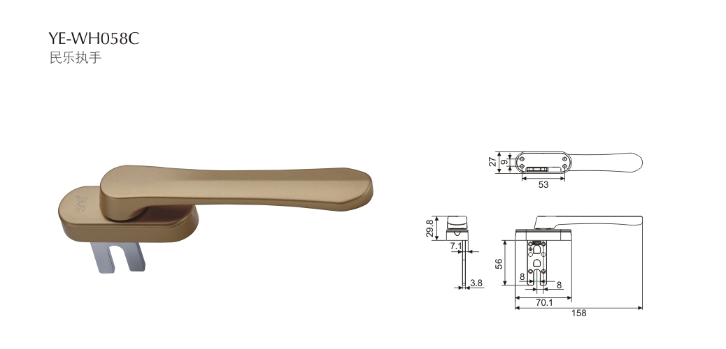 上海门窗五金YE-WH058C