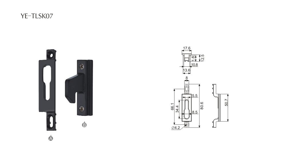 上海门窗五金YE-TLSK07